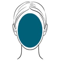 Forma de rostro Ovalado